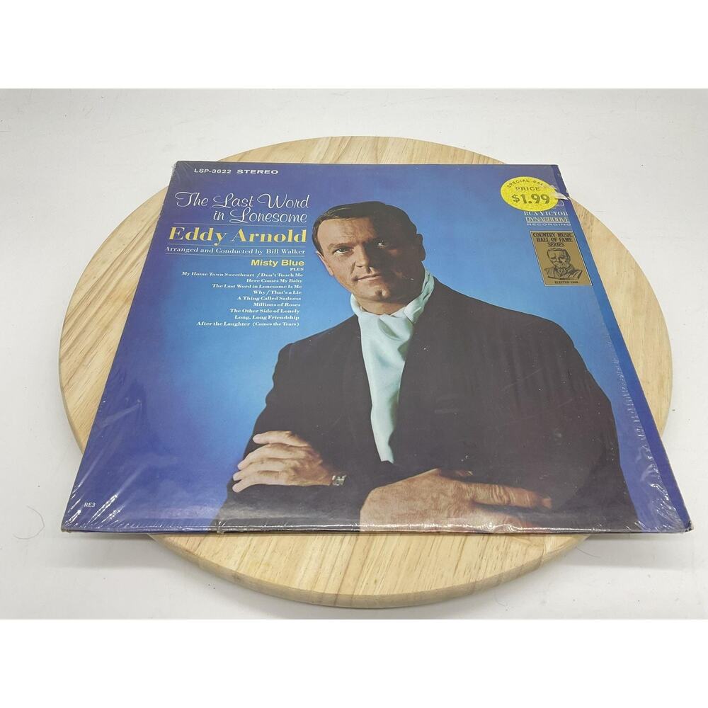 Vintage Eddy Arnold Vinyl Record The Last Word In Lonesome Country 1966 RCA‎
